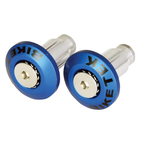 bike it Bike it 'flush fit' blue 13mm & 18mm bar ends